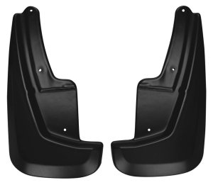Dodge Durango Mud Guards - Front - Husky Liners - Custom-Molded, FormFit, Husky Shield - Black - `11-`12